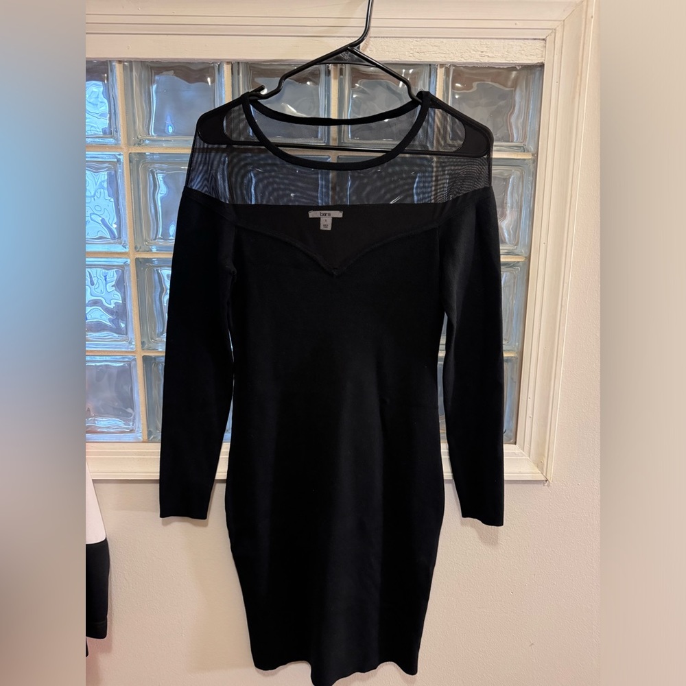 Long sleeve Sheer Dress